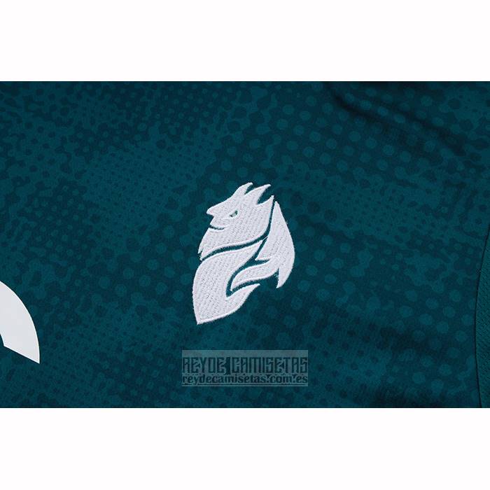 Chandal del AC Milan Manga Corta 2025-2026 Verde - Pantalon Corto